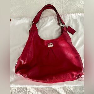 Coach Purse Madison Leather Maggie Tote Shoulder Bag